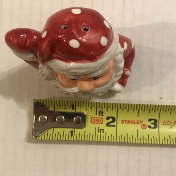 Vintage Santa And Toy Filled Car Salt & Pepper Shaker Set Hand-Painted - Picture 14 of 16